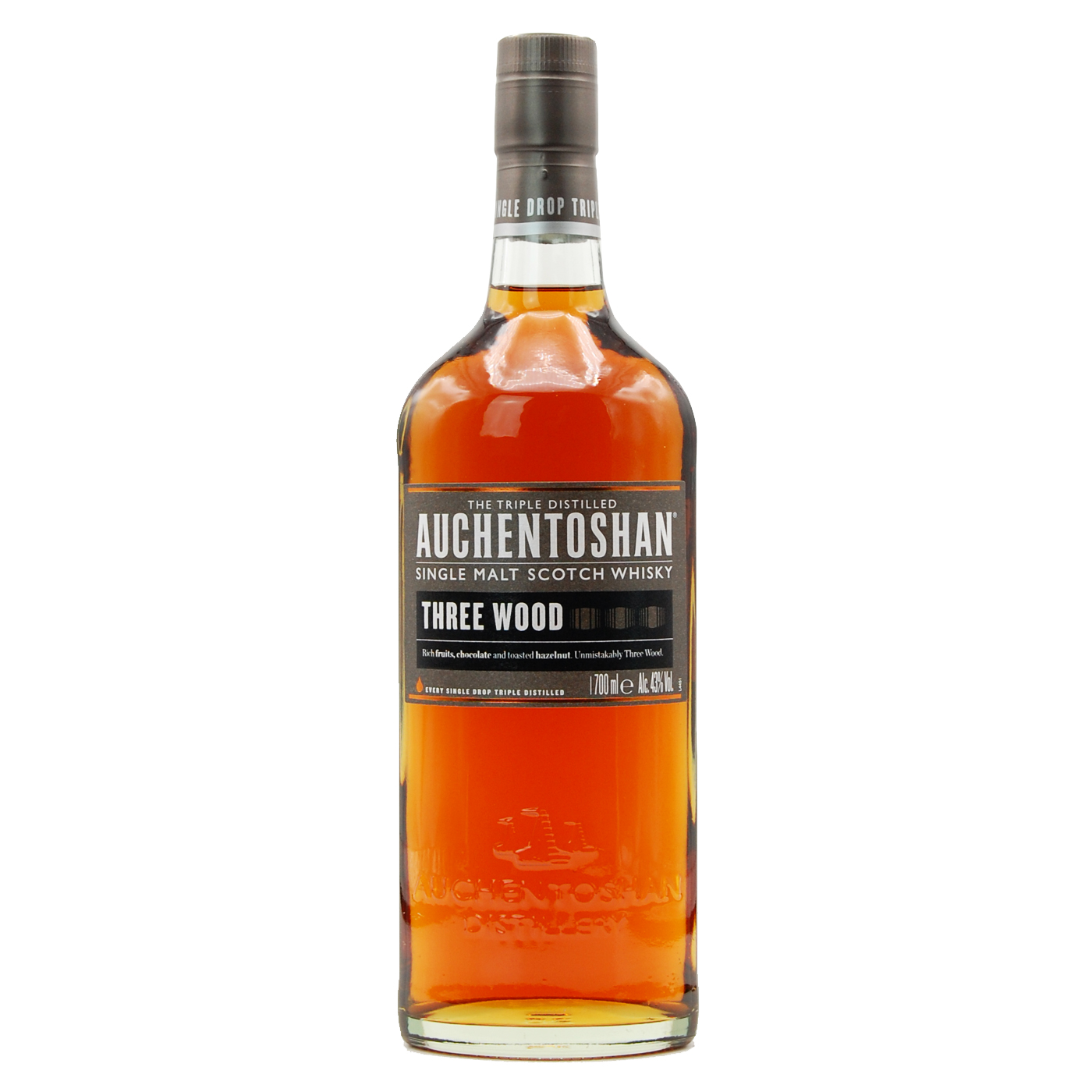 Auchentoshan Three Wood Whisky (0,7l / 43% vol.)